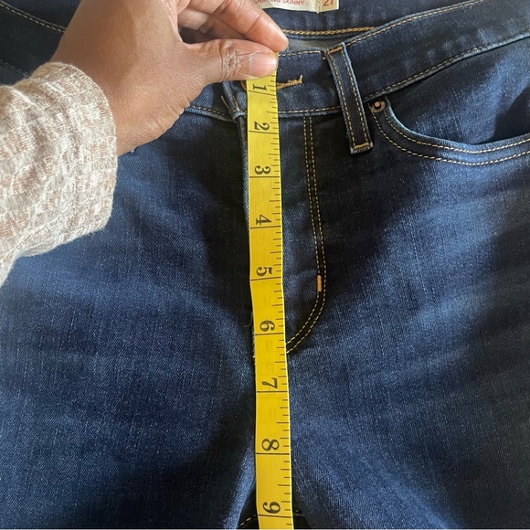 Levi’s 311 shaping skinny women’s jeans dark wash size 27 - Picture 12 of 14